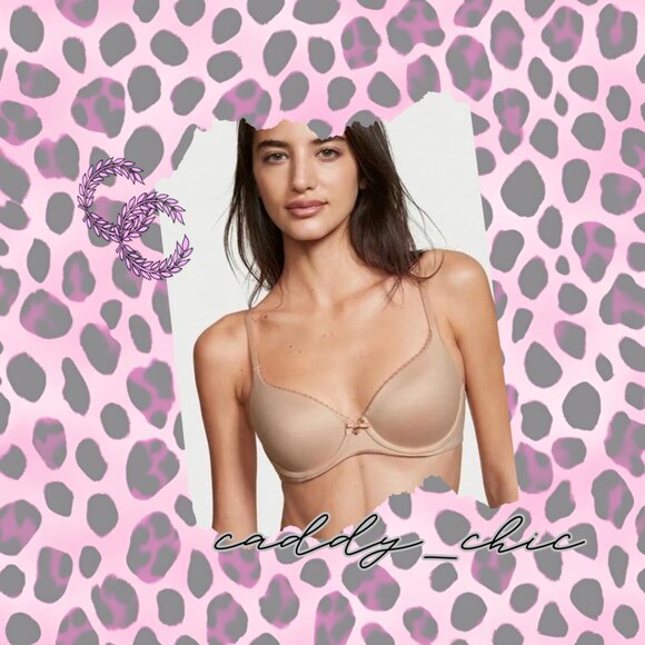 NWT Victoria's Secret Lightly Lined Demi Bra - Nude, 34DDD - Picture 1 of 8